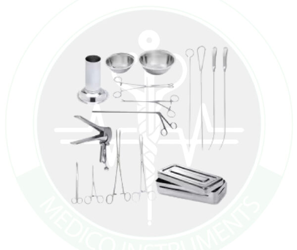 16 Pcs Lud Sterilet Implantation Removal Set