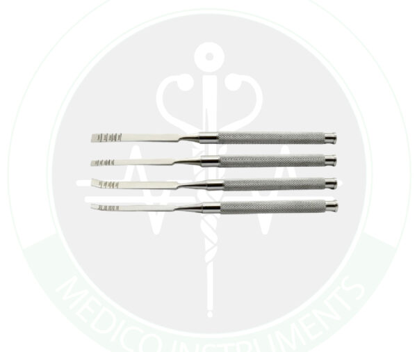 Bone Chisel Set of 4 With Marking