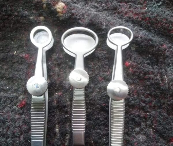Set of 3 Pcs Chalazion Forceps