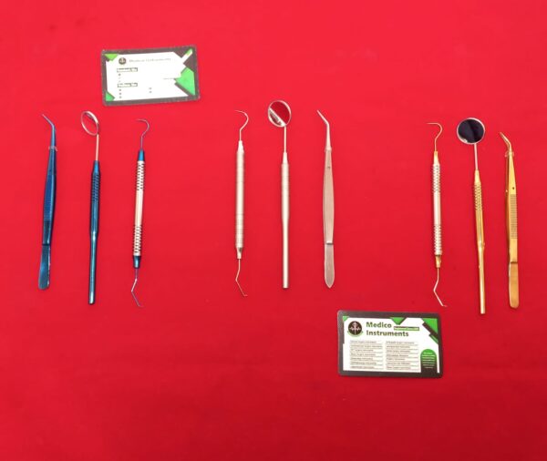 Dental Examination Kit 3 Pcs