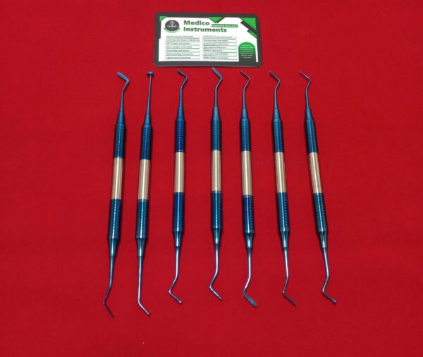 Dental Composite Filling Instruments 6 Pcs Set