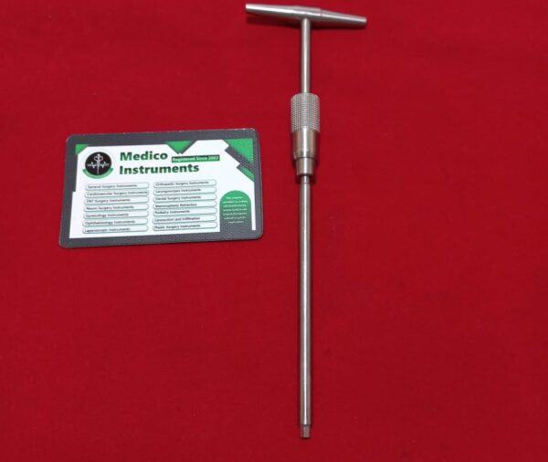 Orthopedic Quick Coupling T Hnadle Screw Driver