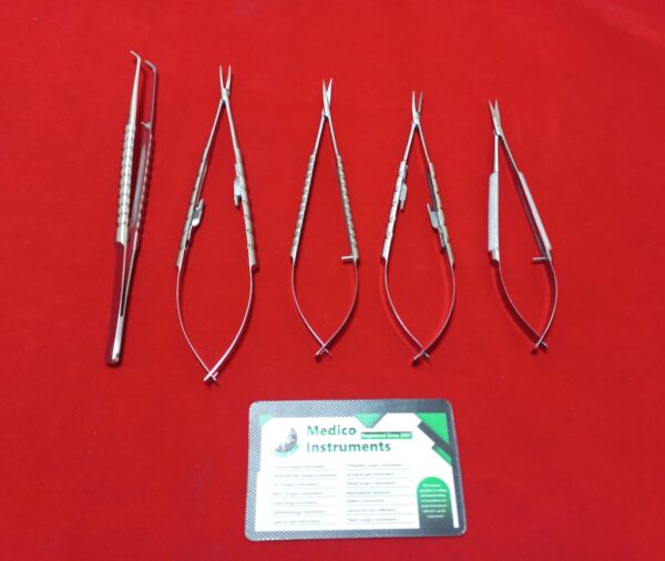 TC Castroviejo Micro Needle Holder Surger Set