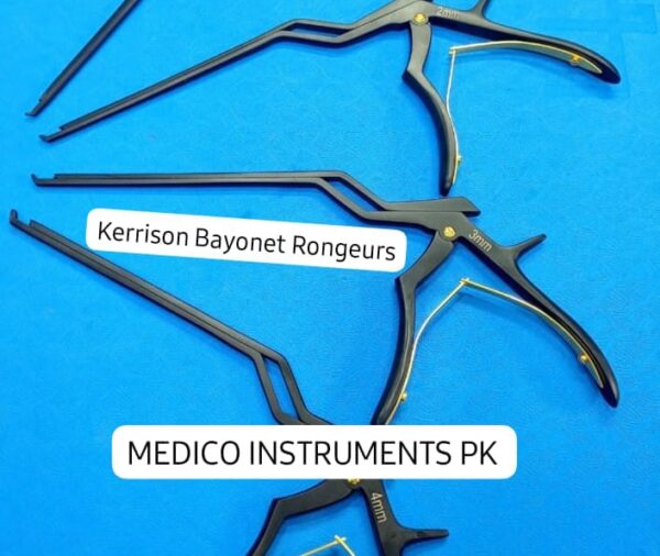Kerrison Bayonet Rongeurs Size 1mm,2mm,3mmm,4mm