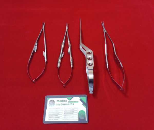 Castroviejo Needle Holder & Dressing Scissors